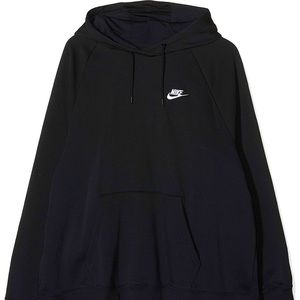 NIKE ESSENTIAL TEECH FLEECE SWEATSHIRT WITH HOODIE VERY THICK WITH FRONT POCKETS